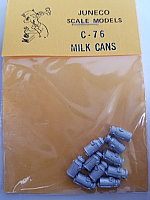 Juneco Scale Models C-76 Milk Cans