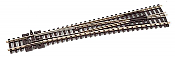 Peco SL388 - N Scale Code 80 Long Radius #8 Insulfrog Turnout - Diverging Route - Right Hand