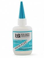Bob Smith Industries 119 Insta-Flex Flexible Thin CA  Glue  1oz 