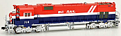 Bowser 24871 - HO MLW M630 - DCC & Sound - BC Rail #716