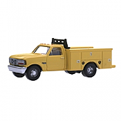 Atlas 60000150 - N Scale 1992 Ford F250/ F350 Truck Set - Safety Yellow (2pkg)