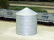 Rix Products 703 - N Scale 30ft Tall Corrugated Grain Bin