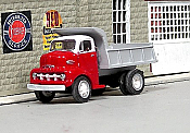 Sylvan Scale Models V-328 HO Scale - 1952 Ford/Cab Over Engine/Dump Truck - Unpainted and Resin Cast Kit