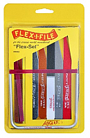 Flex-i-File 550 - Frame, 8 Files, 5 Flex-Pad Sanding Sticks - Set