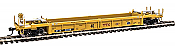 Walthers Mainline 8408 - HO RTR Thrall Rebuilt 40Ft Well Car - Trailer-Train (DTTX - Red TTX and Next Road logo) #53048