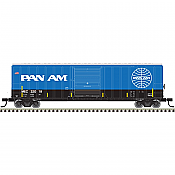 Atlas Trainman 50005982 - N Scale ACF 50Ft 6In Boxcar - Pan Am #32024