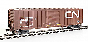 Walthers Mainline 1854 - HO RTR 50Ft ACF Exterior Post Boxcar - Canadian National CNA #419384