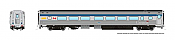 Rapido 115116 HO Budd Coach w/HEP: VIA Rail - Canada Scheme: #8107