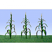 JTT 95552 - HO Corn Stalks - 1 inch tall (30/pkg)