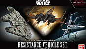 BanDai 219769 Star Wars Resistance Model Vehicle Set -  1/144 & 1/350 Scale