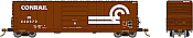 Rapido 139006-C HO Scale - Evans X72 Box car: Conrail Large Logo - Single Car #269252