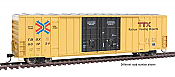 Walthers Mainline 3015 - HO 60ft Hi-Cube Plate F Boxcar - Trailer Train TTX #662098
