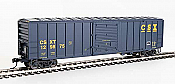 Walthers Mainline 1858 - HO RTR 50Ft ACF Exterior Post Boxcar - CSX Transportation #129875