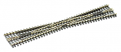 Peco SL394 - N Scale Code 80 Long Crossing - 8 Degrees - 7-3/8 Inches (Length)