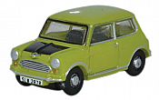 Oxford Diecast NMN005 - N Scale Austin Mini - Lime Green