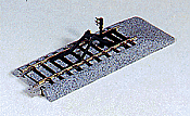 Kato Unitrack 2-170 - HO Straight Track Section w/Bumper - 4-1/4in (108mm)(2/pkg)