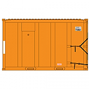 Atlas 20006097 - HO TM High-Cube Container - DSEU, Set #2