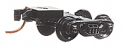 Micro Trains 003 02 042 - N Scale Barber Roller-Bearing Freight Car Trucks - w/ Medium Extended Couplers (1 Pair)