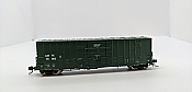 Rapido 537006-3 N PC&F B-100-40 Boxcar- Amtrak- Green #70021