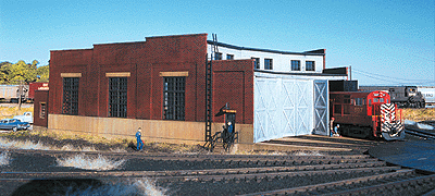 Atlas Model Railroad 709 - HO Scale 3-Stall Roundhouse