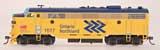 InterMountain 49962S-05 - HO EMD FP7 - With Sound - Ontario Northland - Modern - Yellow #1520