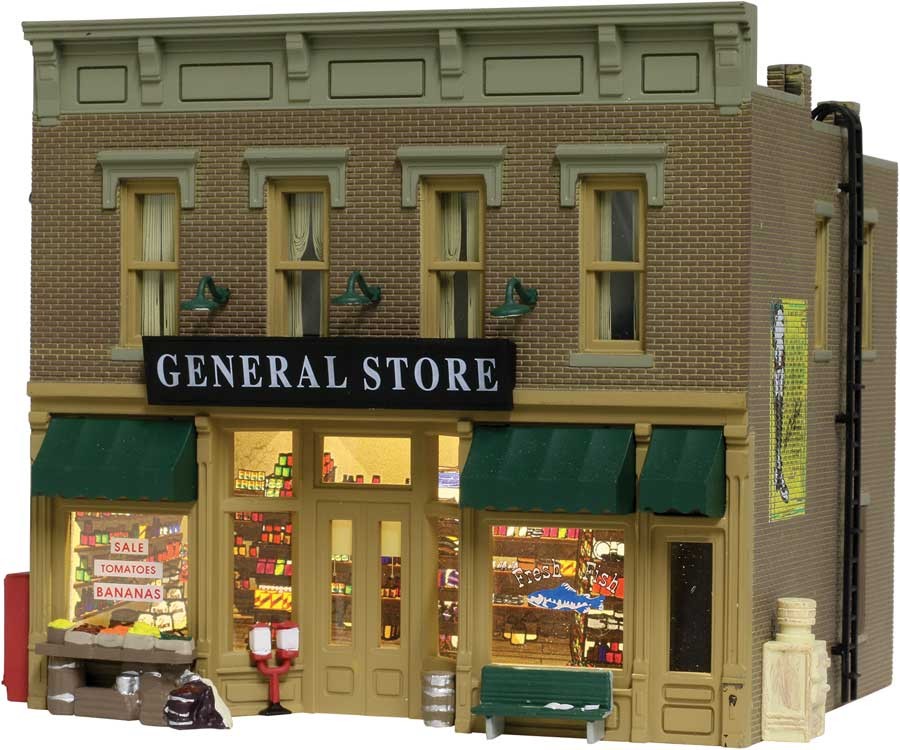 Woodland Scenics 5021 - HO Built-&-Ready Landmark Structures - Lubeners General Store