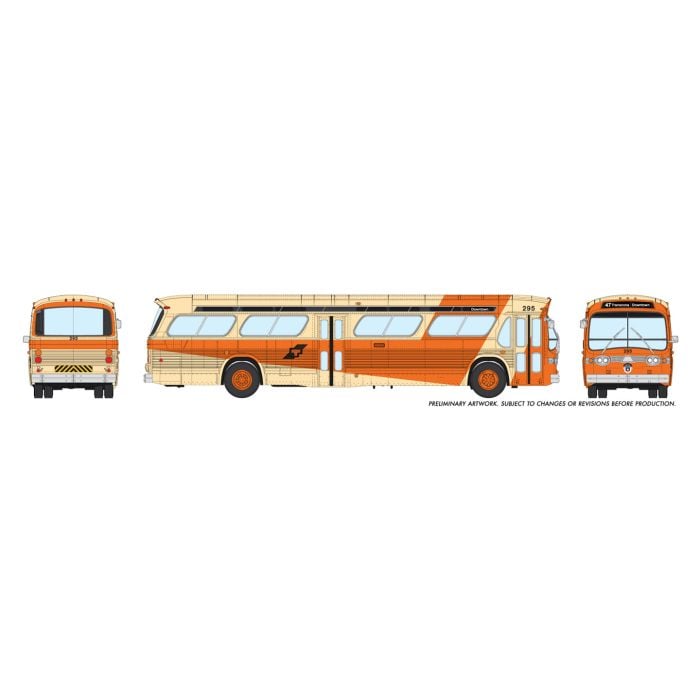 Rapido 753015 - HO 1/87 New Look Bus (Deluxe) - Winnipeg Transit #216