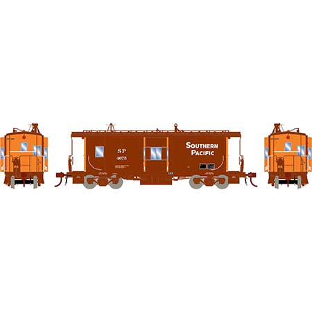 Athearn Genesis G78593 - HO Bay Window Caboose - DCC Ready w/Lights - Southern Pacific #4675