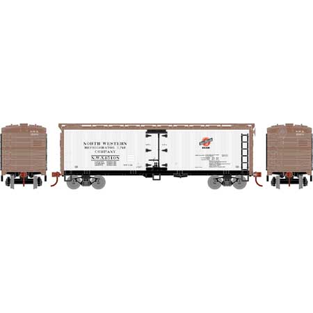 Athearn RND98493 - HO 40Ft Wood Reefer - NWX #15108