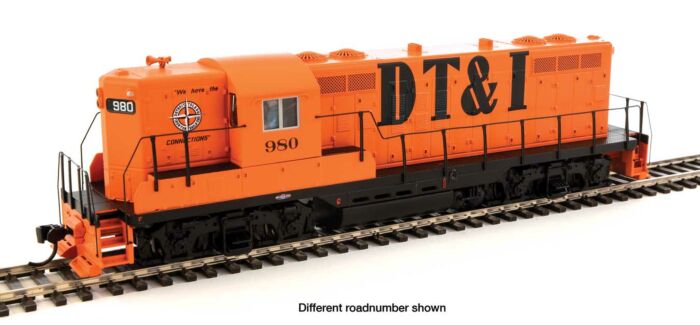 Walthers Mainline 10483 - HO EMD GP9 Phase 2 w/High Hood - Standard DC - DT&I #984