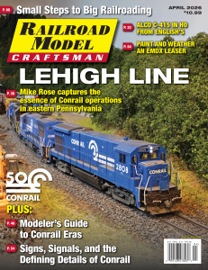 White River Productions - Railroad Model Craftsman - April 2026 - Magazine
