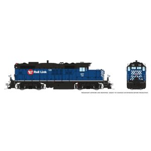 Rapido 54024 - HO GP9u (DC/Silent): Southern Rwy of BC: #128