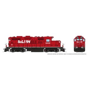 Rapido 54514 - HO GP9u (DC/DCC/Sound): StL&H: #8206