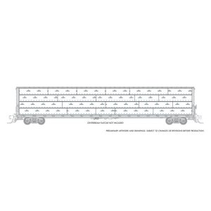 Rapido 102153 - Rapido Bits: N Centerbeam Lumber Load: Georgia Pacific