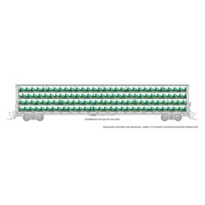 Rapido 102155 - Rapido Bits: N Centerbeam Lumber Load: Irving