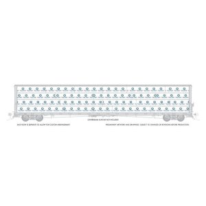 Rapido 102163 - Rapido Bits: HO Centerbeam Lumber Load: Idaho Forest Group