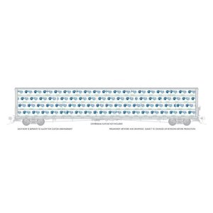 Rapido 102165 - Rapido Bits: HO Centerbeam Lumber Load: Sierra Pacific