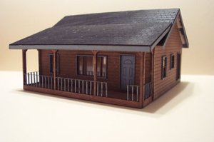 Osborn Model Kits 3025 - N Scale Lake Side Cottage