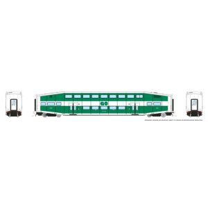 Rapido 1110006 - HO BiLevel Commuter Car: GO Transit - Late: Coach #2427