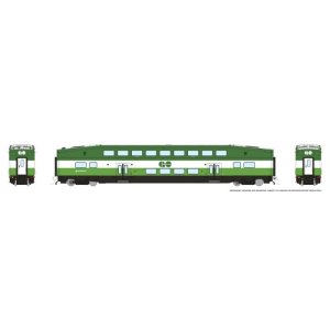 Rapido 1110049 - HO CEM BiLevel Commuter Car: GO Transit/MX: Coach #4089