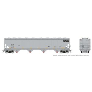Rapido 136002 - HO Trinity 6221cuft Covered Hopper: GPLK (General American Marks): 6-Pack