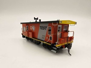 Otter Valley Railroad 57021 - PSC Transfer Van - Canadian National Test Scheme #76673