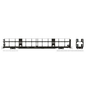 Rapido 1024005-5 - HO NSC 89' Bi-Level Autorack: CN Rail - Delivery: Single Car #710069
