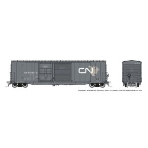 Rapido 173005-1 - HO NSC 5304 Boxcar: CN - North America: #557115