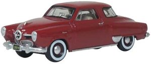 Oxford Diecast 87SC50003 - HO Scale 1950 Studebaker Champion Starlight Coupe - Assembled -- Coman...