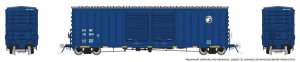 Rapido 170032 - HO Scale PC&F B-70-69 Boxcar - Lake State Railway #10203 (blue, white)