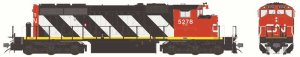Bowser 26204 - HO GMDD SD40-2W - DC - CN As-Blt w/o Dynamic Brk #5275