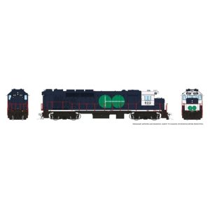 Rapido 34503 - HO GP40TC (DC/DCC/Sound): GO Transit - Blue Scheme: #602