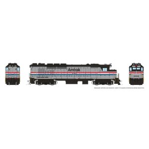 Rapido 34513 - HO GP40TC (DC/DCC/Sound): Amtrak - Phase 3: #198