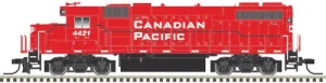 Atlas 40004834 - N Scale EMD GP38-2 Phase II - LokSound and DCC -- Canadian Pacific 4401 (red, wh...